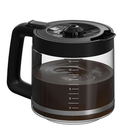 Colidier 14-Cup Carafe front view with ergonomic handle for easy pouring.