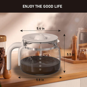 Colidier DCGC01 10-cup capacity supports daily home brewing sessions.