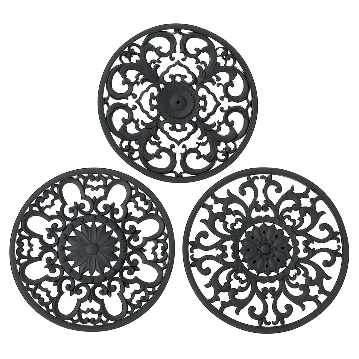 Colinda extra thick silicone trivet protecting surfaces from heat with non-slip grip
