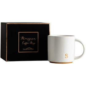 COLLECTIVE HOME dishwasher-safe gold lettering for long-lasting shine
