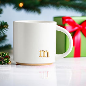 COLLECTIVE HOME dishwasher safe mug with lasting gold lettering