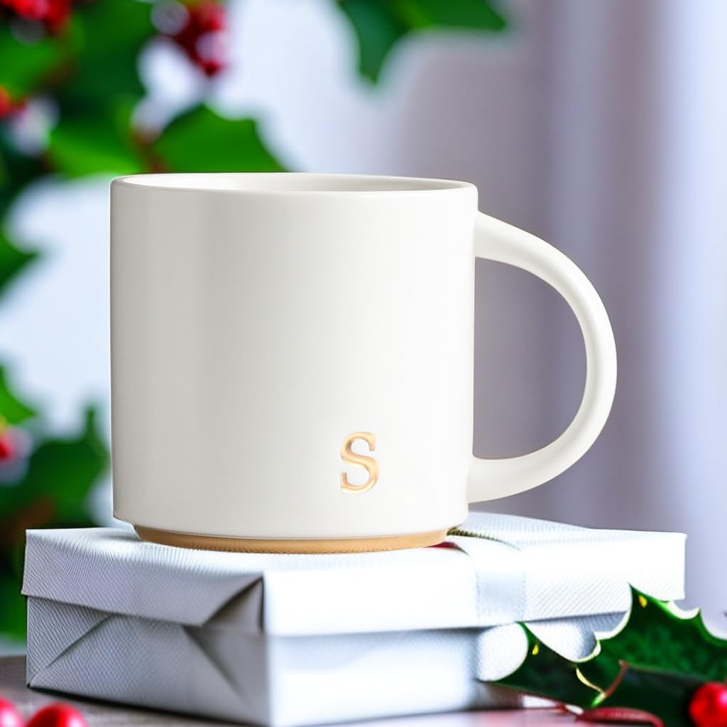 COLLECTIVE HOME microwave notice on gold-engraved mug