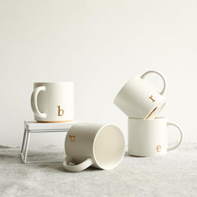 COLLECTIVE HOME mug 15oz dishwasher-safe note emphasizes easy care