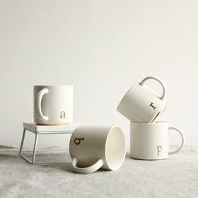 COLLECTIVE HOME Office desk mug adds refinement to your workspace.