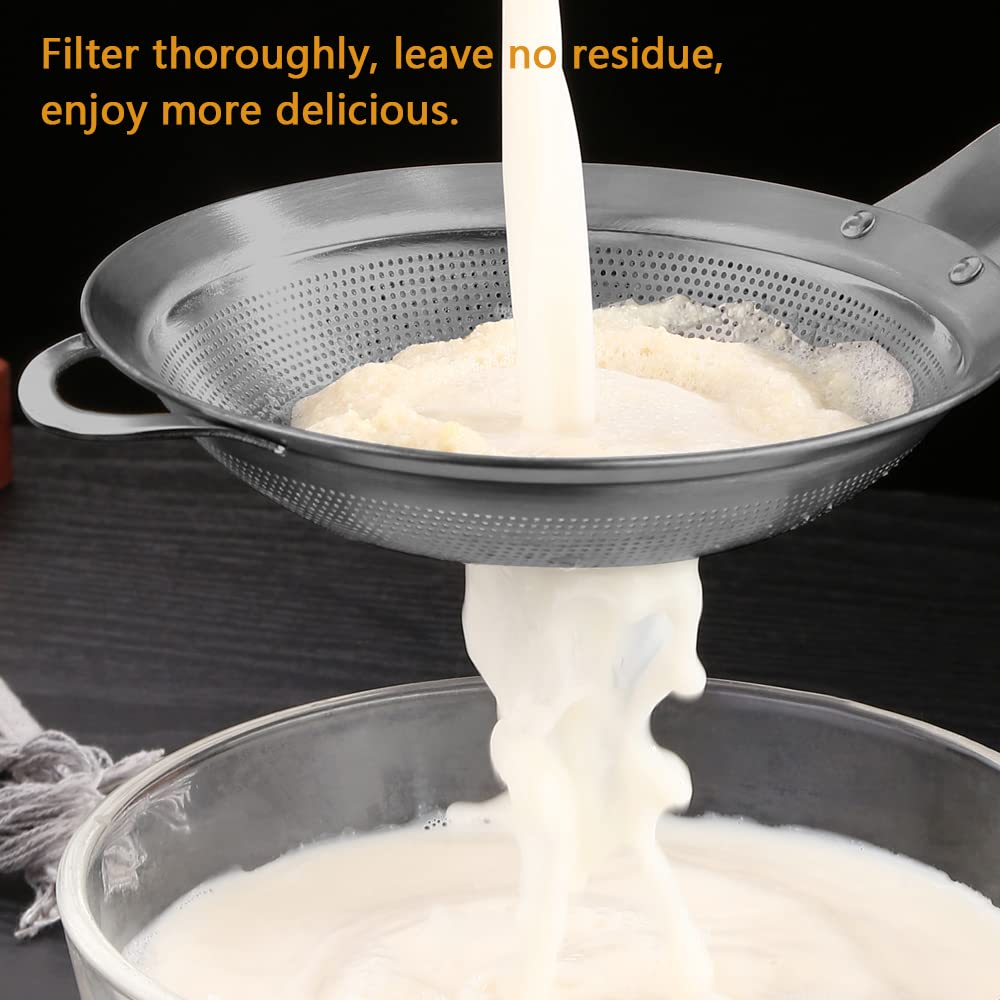 Collfa stainless steel spider skimmer handle for safe, easy lifting and skimming.