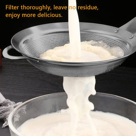 Collfa stainless steel spider skimmer handle for safe, easy lifting and skimming.