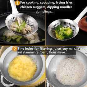 Collfa thickened handle reduces heat for comfortable, safe handling during use.