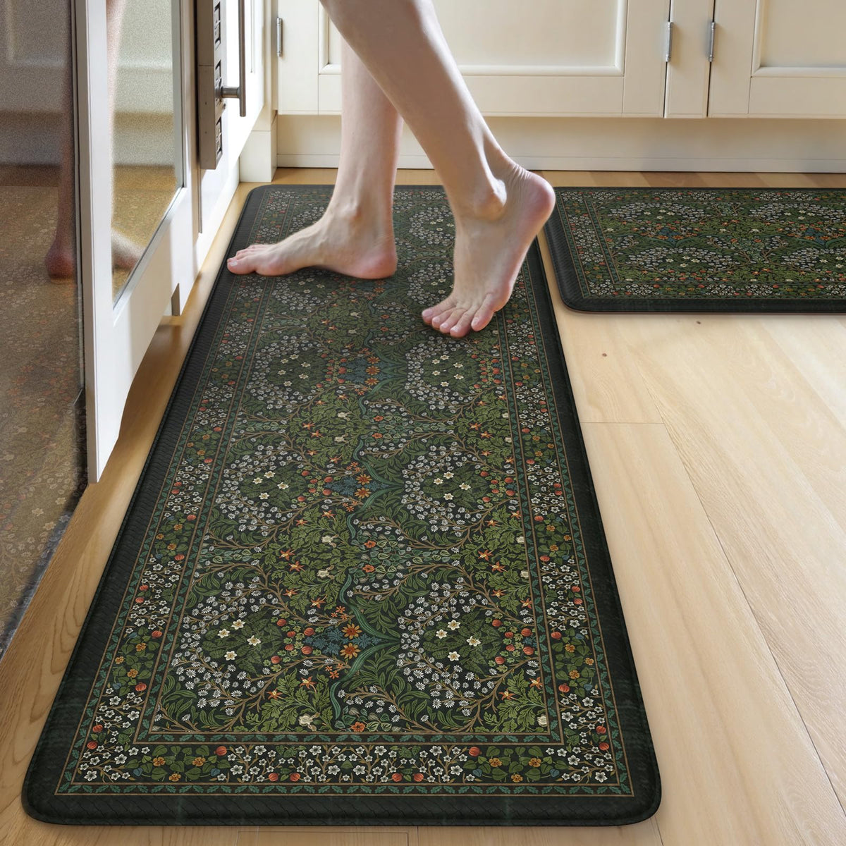 Collive kitchen mat anti-fatigue cushion detail for comfortable standing