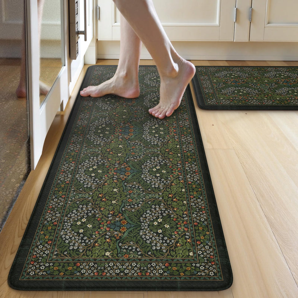Collive kitchen mat anti-fatigue cushion detail for comfortable standing