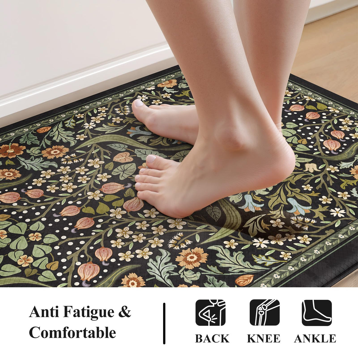 Close-up of Collive cushioned texture for anti-fatigue support