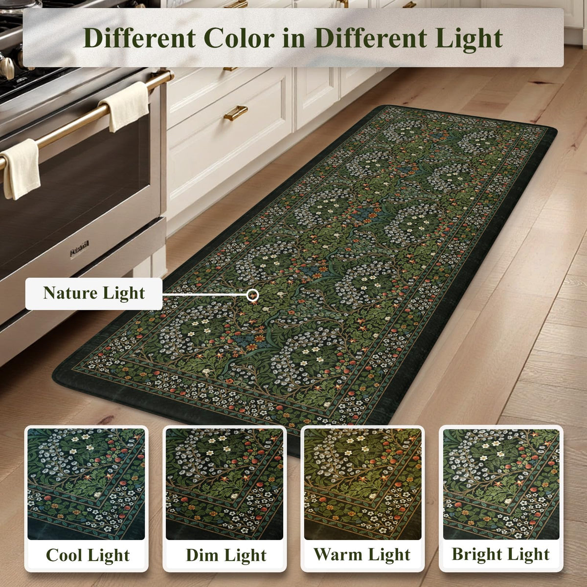 Collive versatile mat for kitchen, laundry, or office standing