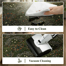 Collive floral-pattern mat brings spring vibes to kitchen or laundry