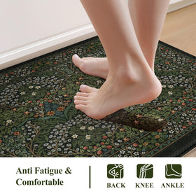 Collive mat non-slip backing keeps mat in place on various floor surfaces