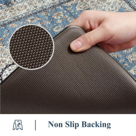 Collive non-slip bottom texture prevents slipping on tile and wood
