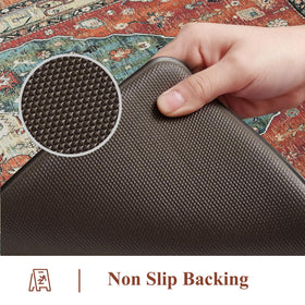 Collive non-slip mats stay in place with a textured top and a non-skid bottom.