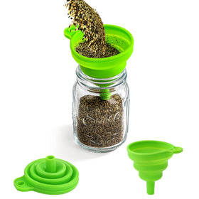 Coloch collapsible funnel helps refill without spills