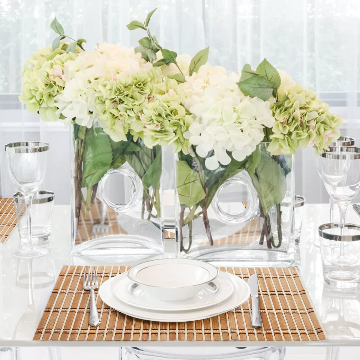 Coloch bamboo placemat eight-pack ensures daily use and replacements