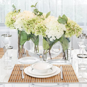 Coloch bamboo placemat eight-pack ensures daily use and replacements