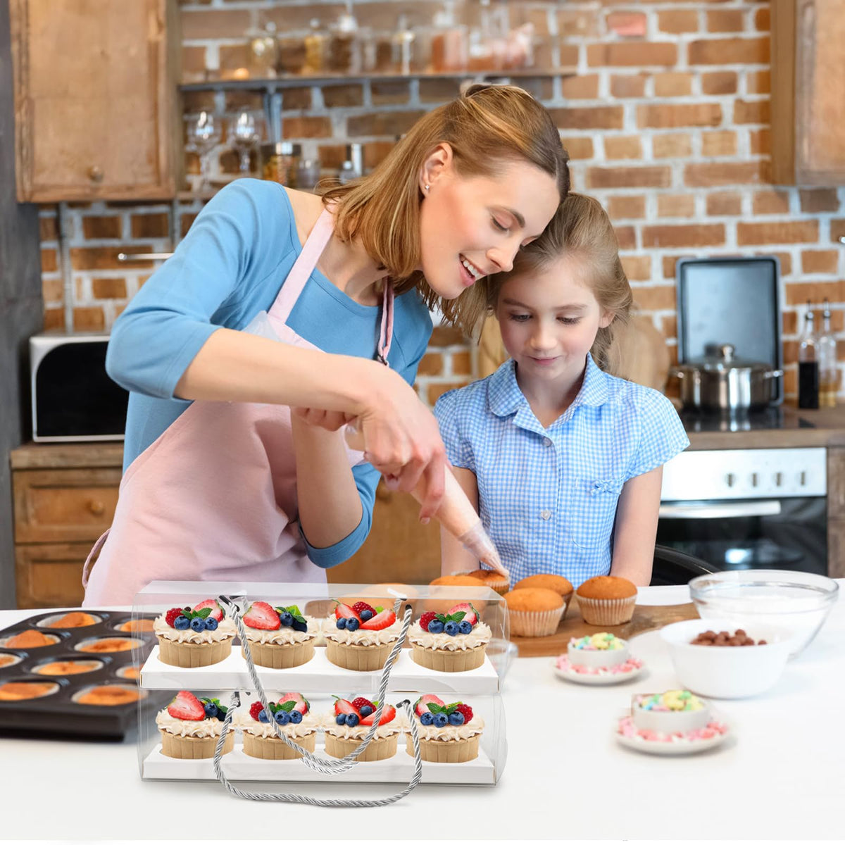 Coloch dessert box ideal for cupcakes and muffins.