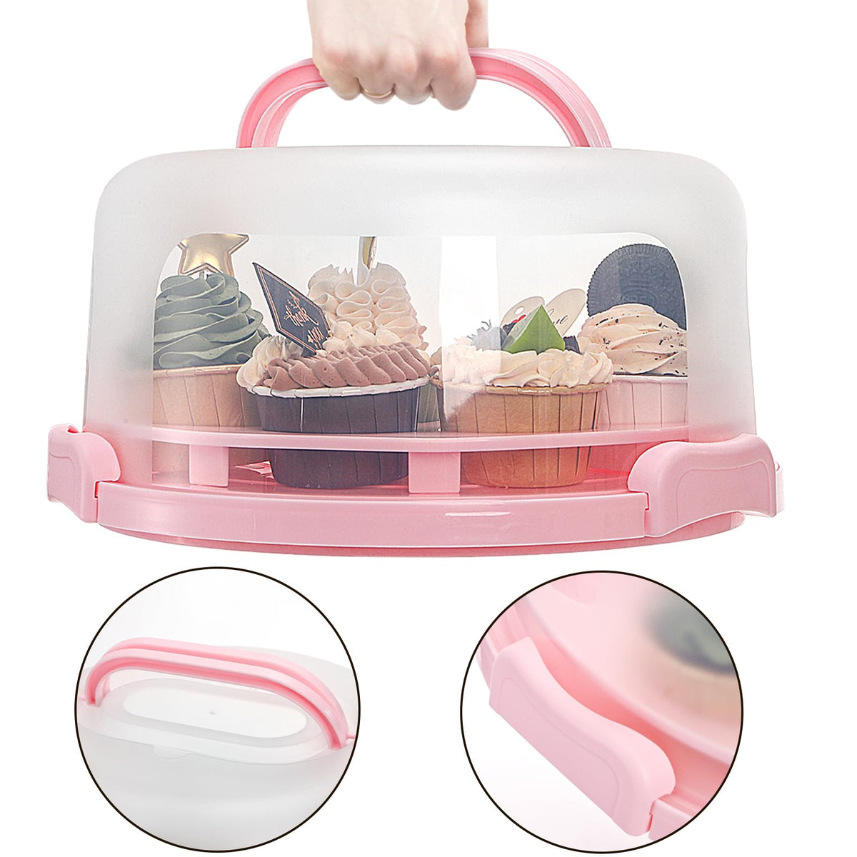 Coloch devil eggs tray protects delicate halves during transport.