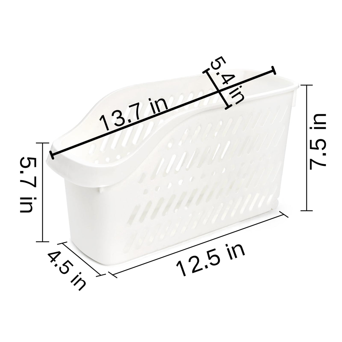 Coloch narrow cabinet bins keep clutter off countertops in tight spaces.