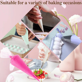 COLOGO bulk 400-pack piping bags save time and waste.