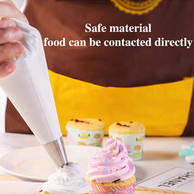 COLOGO anti-slip icing bags ensure consistent piping control.