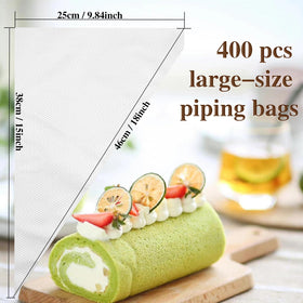 COLOGO disposable icing bags with textured grip for steady piping.