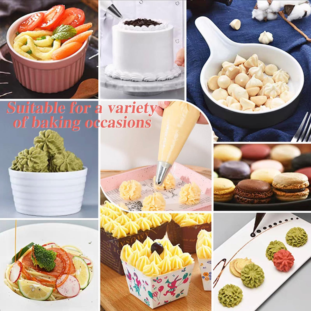 Disposable design simplifies cleanup after your frosting session