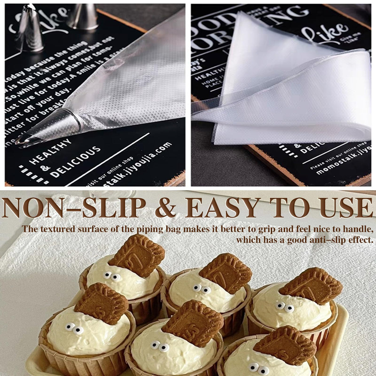 COLOGO easy-use pastry bags for beginners and professionals.