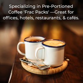 Colonial Coffee Roasters bulk packaging suitable for hospitality and offices.