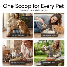 Color Up 2 Scoop ergonomic handle offers comfortable scooping