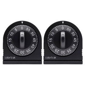 Colortrak 60 Minute Wind Up Timer front view for precise salon timing