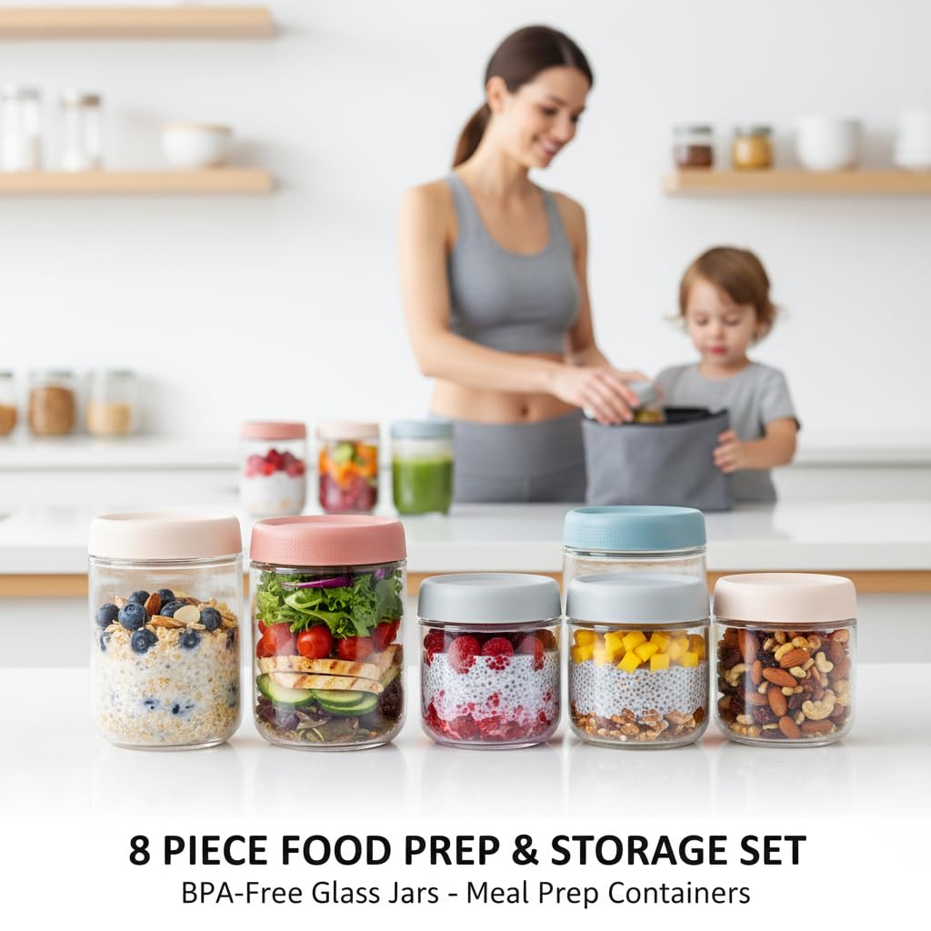 ColoVie stackable design saving pantry and fridge space.