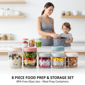 ColoVie stackable design saving pantry and fridge space.
