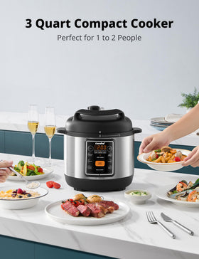 COMFEE' 9-point protection system ensures safer cooking.