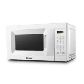 COMFEE' EM720CPL-PM front view showing compact microwave for small kitchens