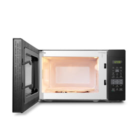 COMFEE' EM720CPL-PMB compact microwave for dorms or office spaces.