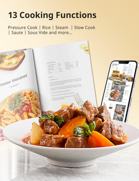 COMFEE’ lid lock and safety features highlighted for secure cooking