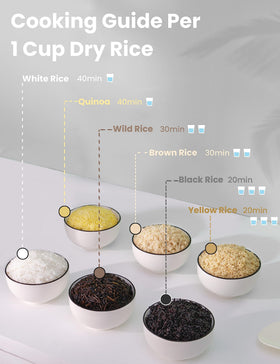 COMFEE' cool-touch handles enhance safety when lifting hot dishes