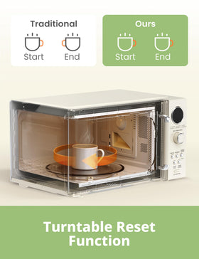 COMFEE' defrost by weight feature for even thawing of meats.