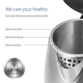 COMFEE' boil-dry protection prevents damage when there is no water.