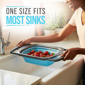 Comfify XL fruit and veggie rinse simplifies rinsing fresh produce.