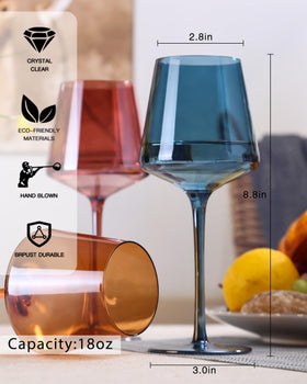 Comfit green colored glass with tall stem suits outdoor gatherings and refined taste