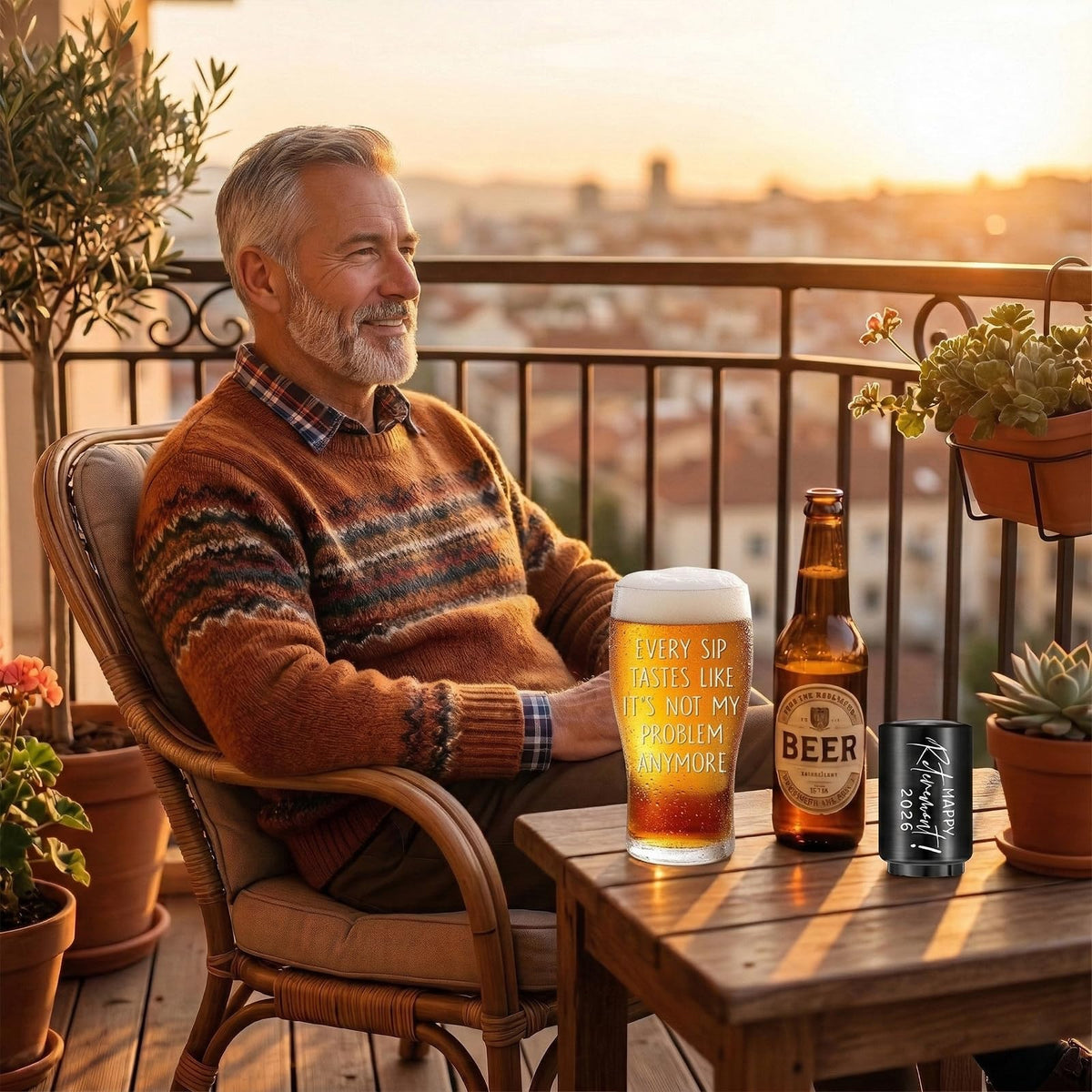 Comfit retirement gift for men suitable for coworkers and family.