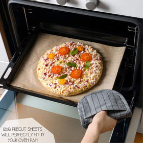 Comfylife versatile parchment for baking, roasting, and air frying prep.