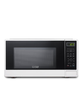 Commercial CHEF countertop microwave 1100W front view for quick meal prep