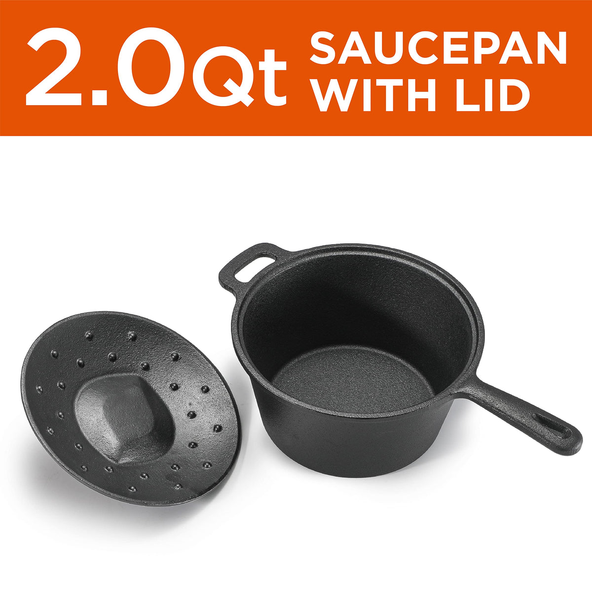 Commercial CHEF saucepan on induction demonstrates versatile cooking across surfaces.