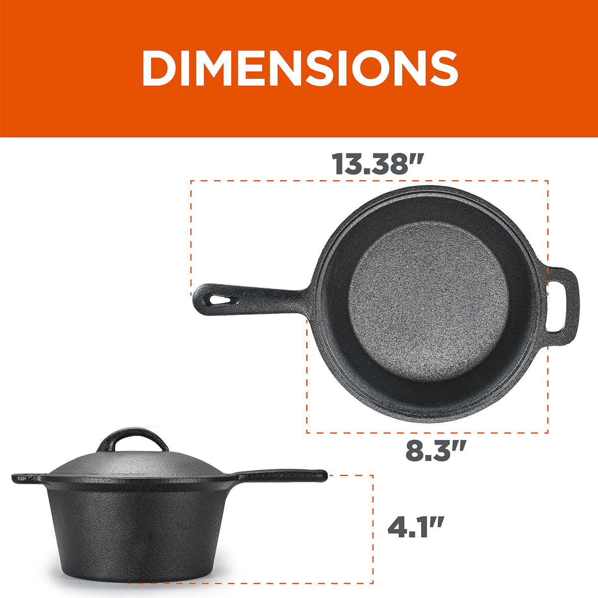 Commercial CHEF saucepan with integrated helper handle for easy lifting.