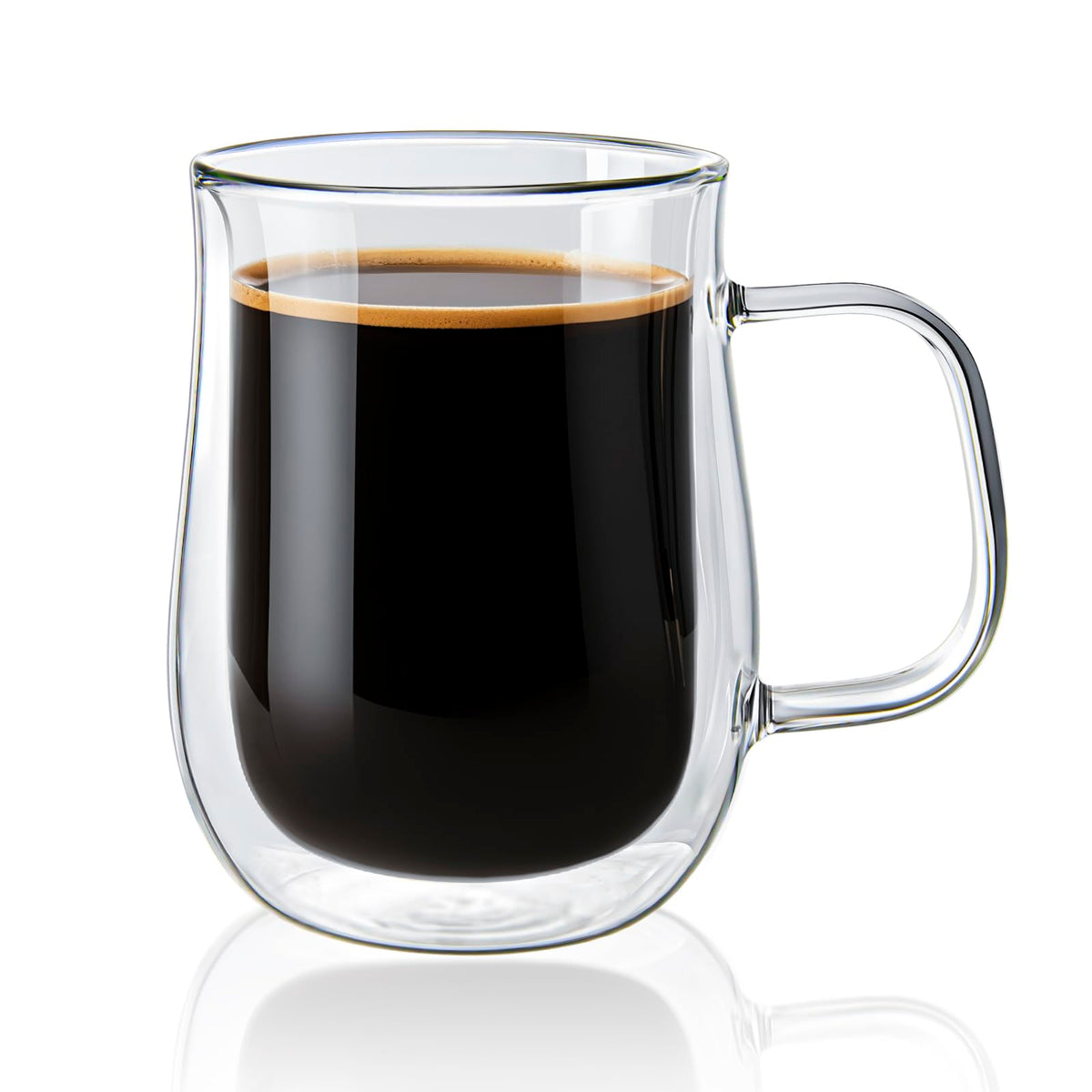COMOME transparent glass showcases beverage color and aroma in a stylish presentation.